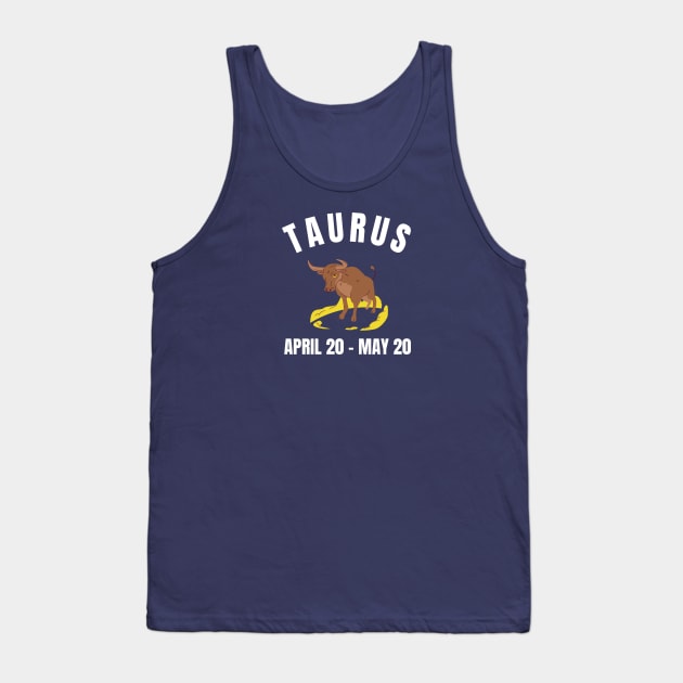 Taurus star sign Tank Top by InspiredCreative